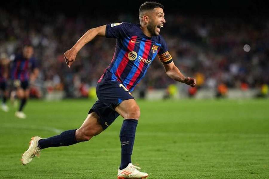 Jordi Alba will not celebrate any more goals or titles with Barca after this season