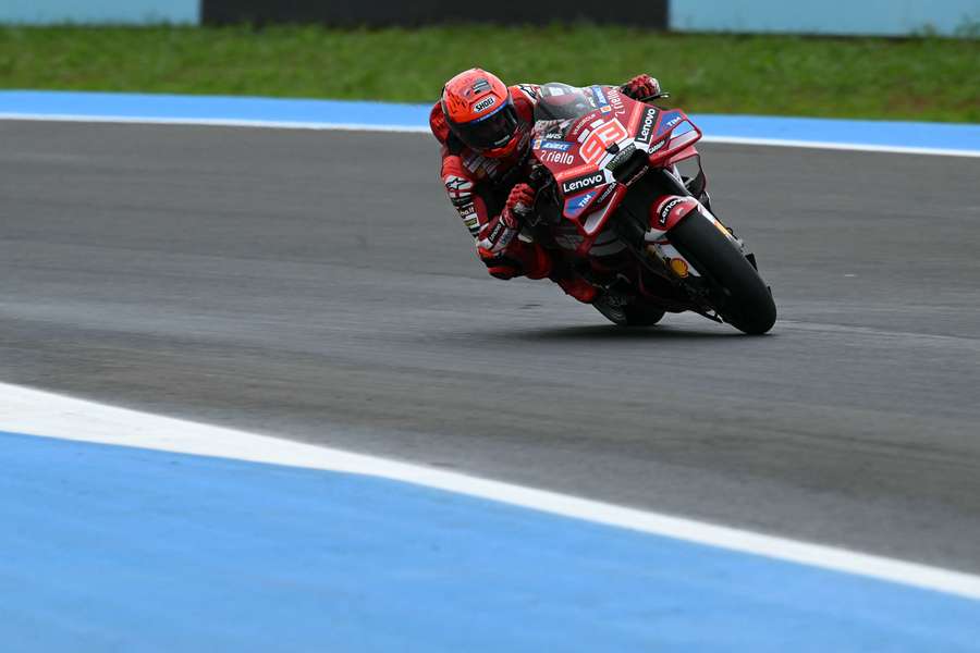 Úřadující mistr světa Marc Márquez. Úřadující mistr světa Marc Márquez.