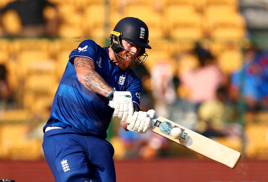 Ben Stokes was the only player to score more than 30 for England