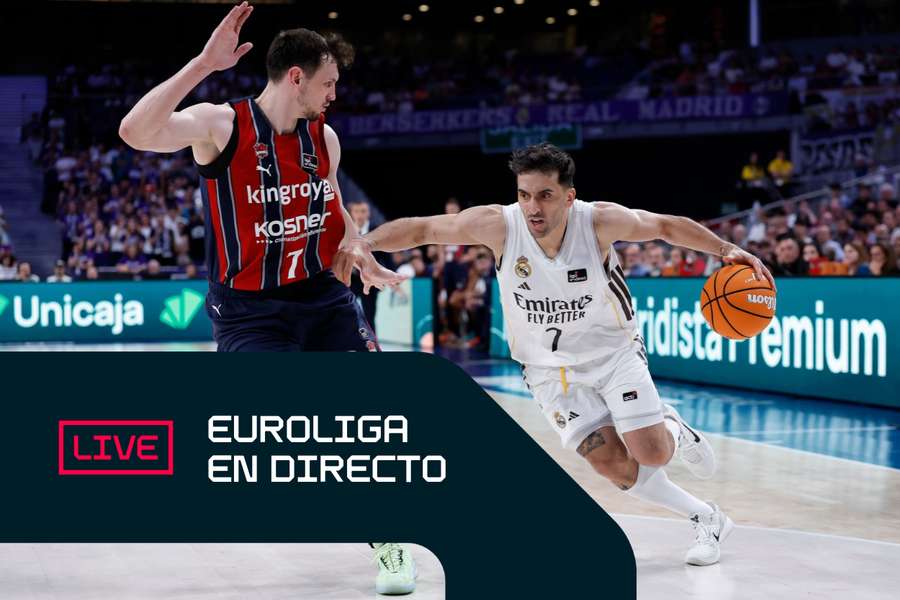 Euroliga en directo | Los cuatro españoles, a escena con un Baskonia-Real Madrid Euroliga en directo | Los cuatro españoles, a escena con un Baskonia-Real Madrid