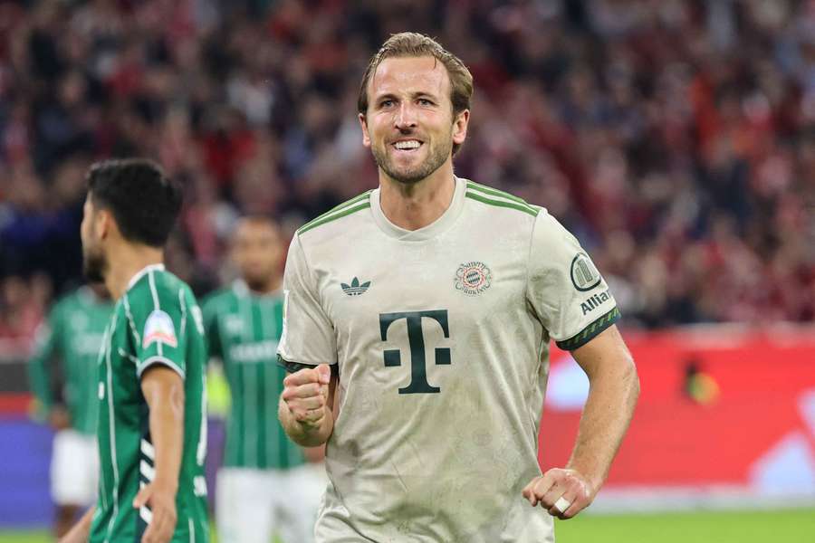 Harry Kane atingiu marca histórica pelo Bayern de Munique