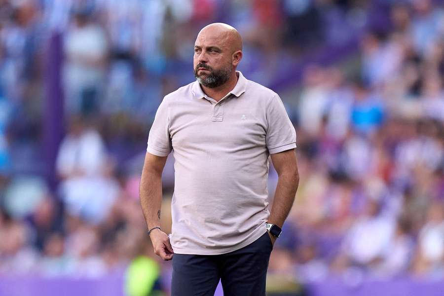 Manolo González, en un partido del Espanyol.