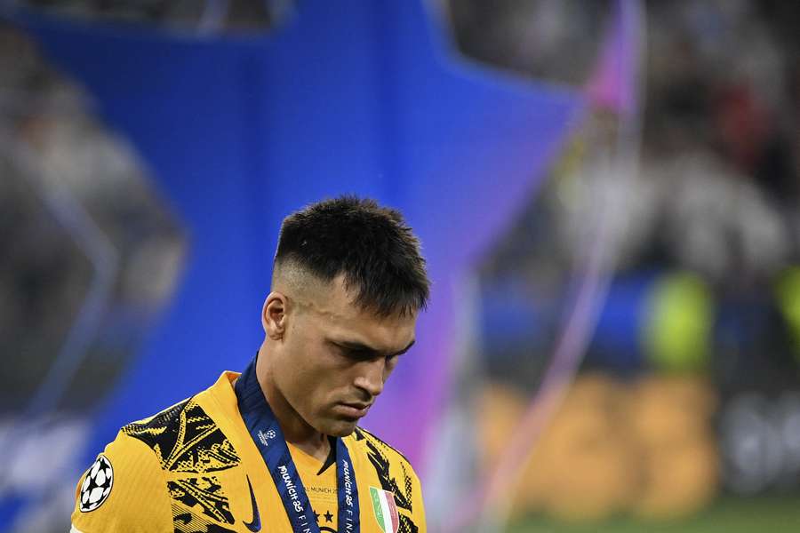 Lautaro Martinez dopo PSG-Inter