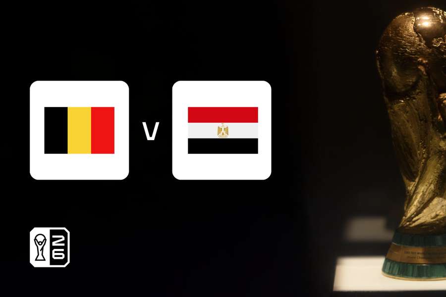 Bélgica vs. Egipto Bélgica vs. Egipto