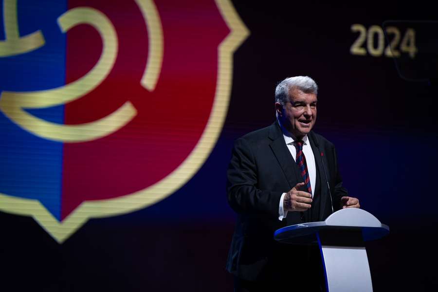 Laporta, presidente del Barcelona