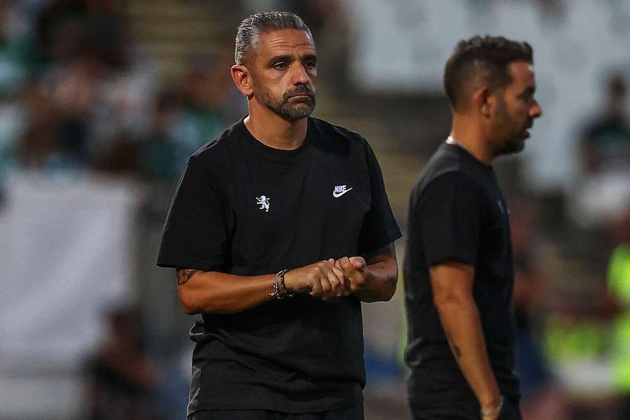 Rui Borges, treinador do Sporting