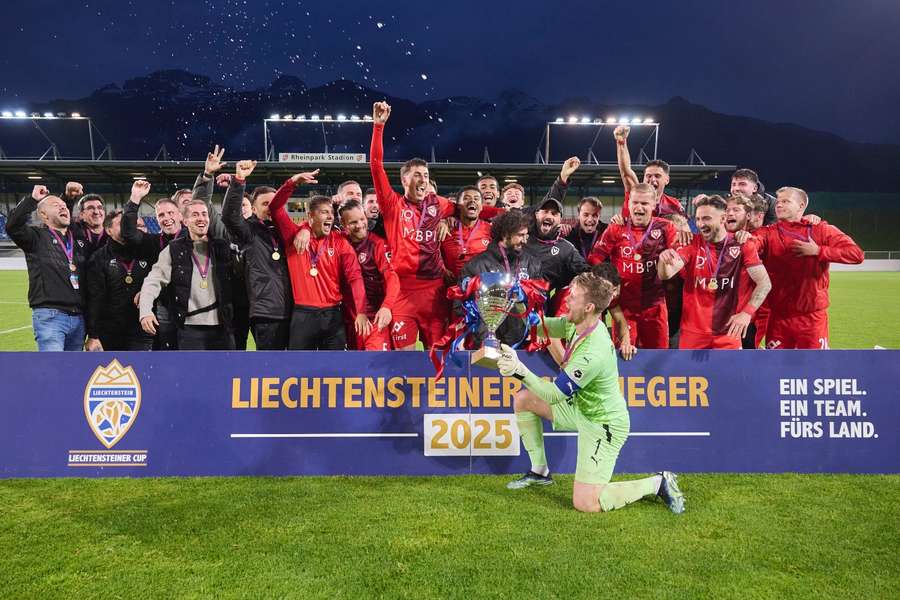 FC Vaduz a câștigat Cupa Liechtensteinului FC Vaduz a câștigat Cupa Liechtensteinului