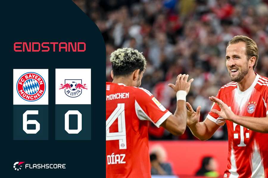 Luiz Diaz bediente Harry Kane und zeigte neben dem Goalgetter heute eine Top-Leistung.
