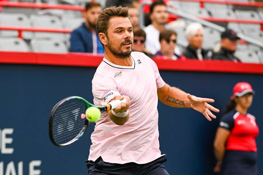 Stan Wawrinka fell in the first round at Montreal on Monday