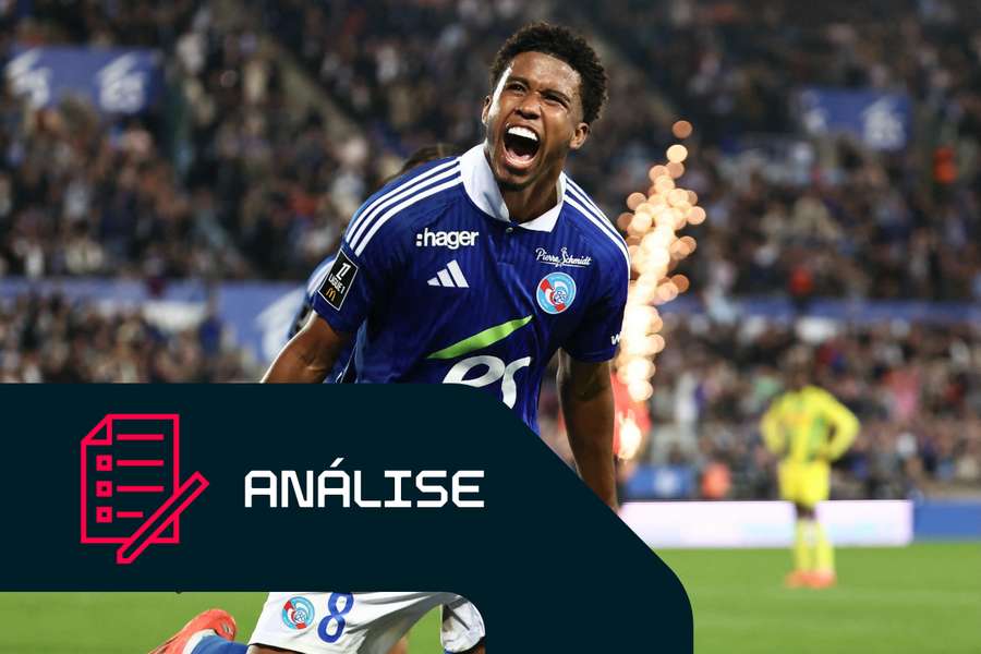 Santos arrasta o Estrasburgo para a Liga dos Campeões