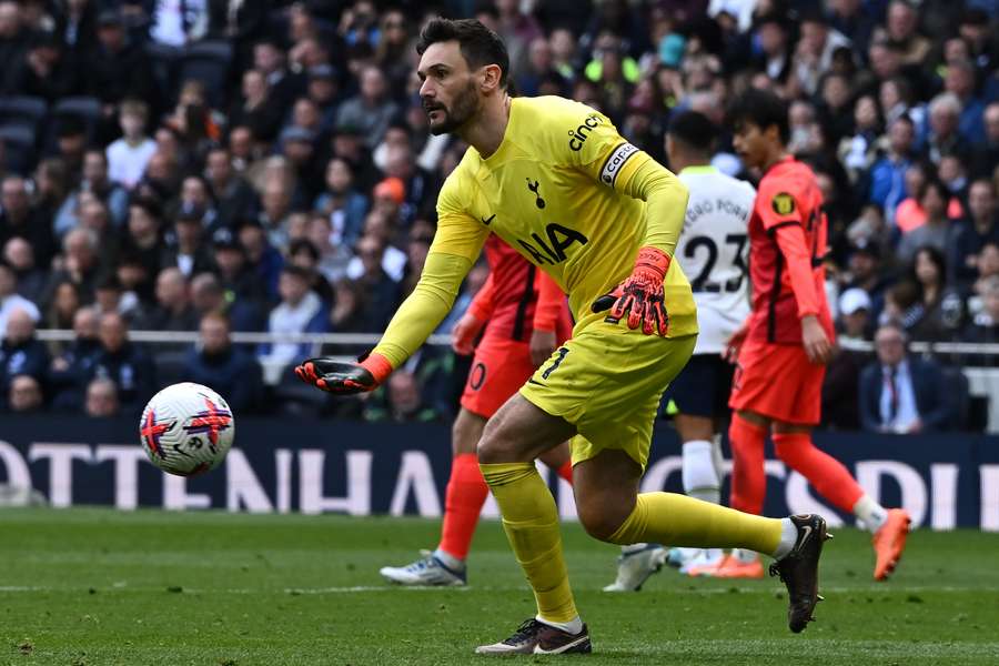 Hugo Lloris deu apoio ao colega de equipa