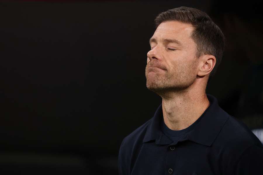 Xabi Alonso lors de la rencontre entre le Real Madrid et Valence. 