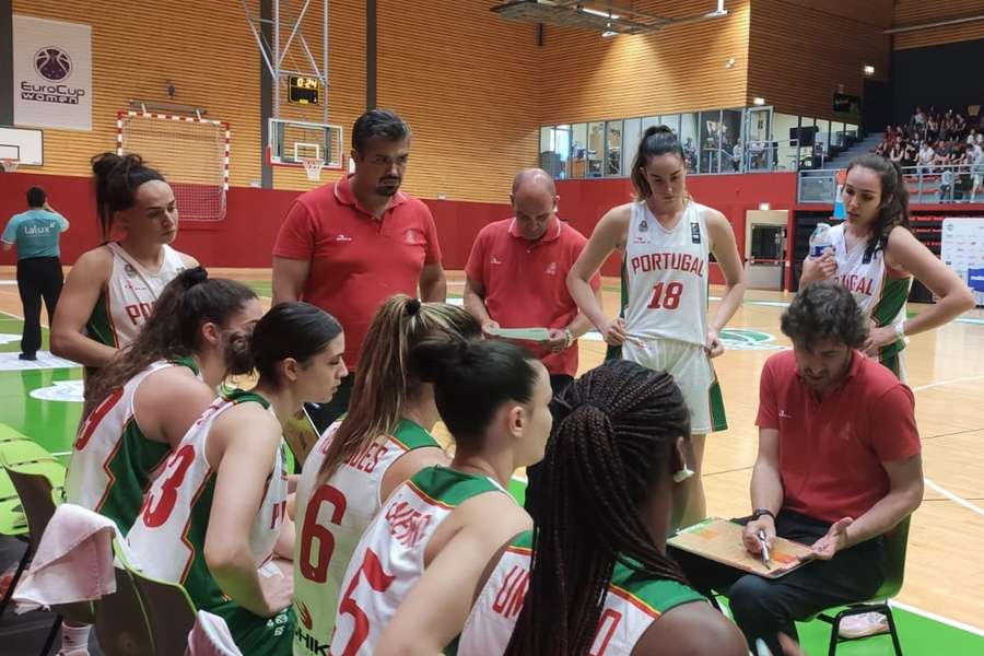 Seleção feminina de basquetebol despede-se do Luxemburgo com uma vitória e uma derrota