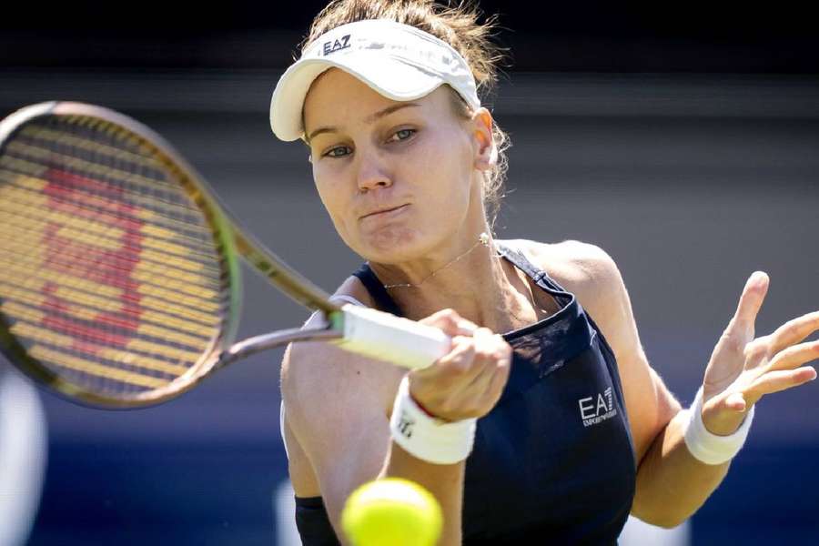 A russa Veronika Kudermetova, número 14 do mundo