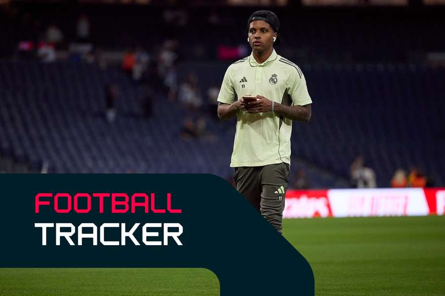 Rodrygo ahead of the Real Madrid match