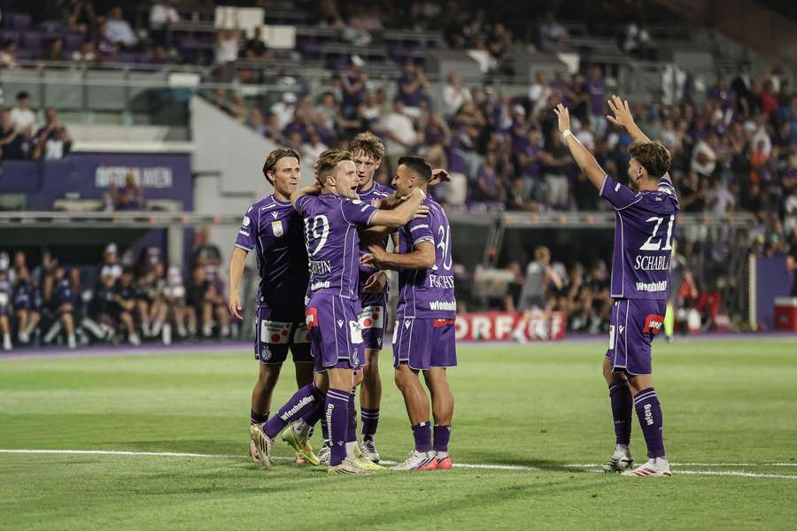 Für die Austria war der FK Liepāja erst die erste Hürde auf dem Weg in die Conference League. Für die Austria war der FK Liepāja erst die erste Hürde auf dem Weg in die Conference League.