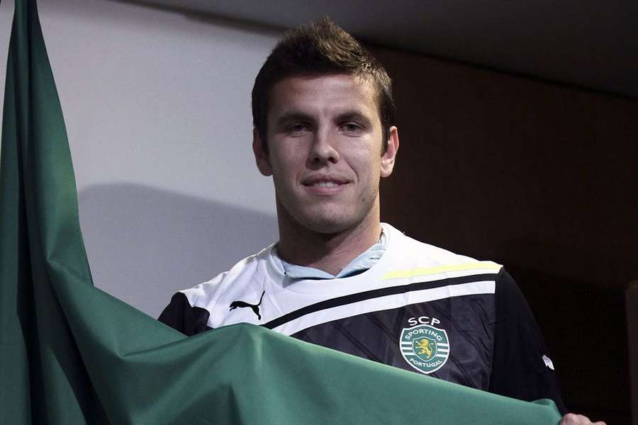 Marcelo Boeck representou o Sporting durante quatro anos