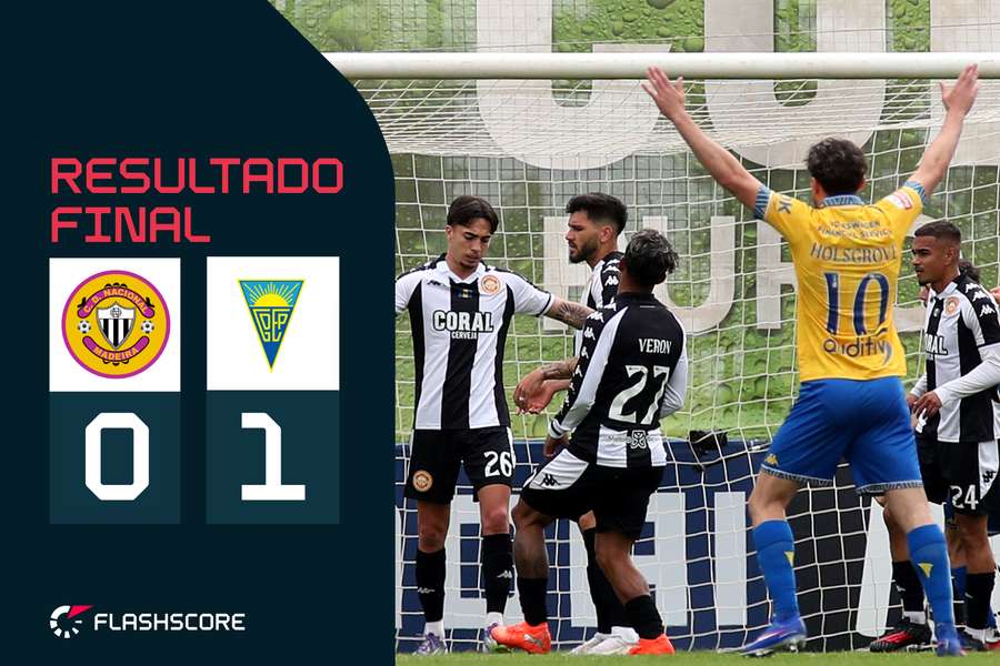 Estoril festeja o golo da vitória Estoril festeja o golo da vitória