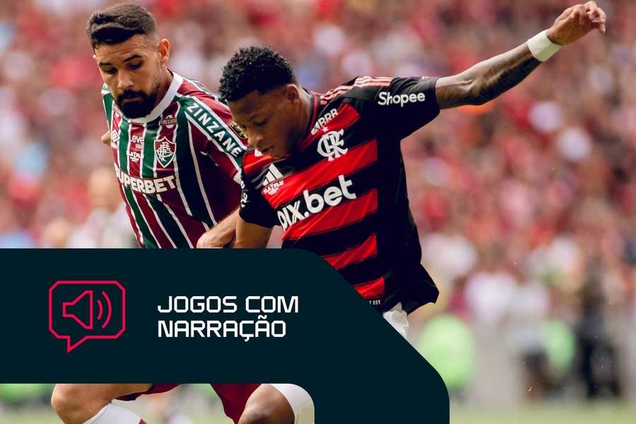 Flamengo e Fluminense encerrarão a rodada do Brasileirão no domingo (20)