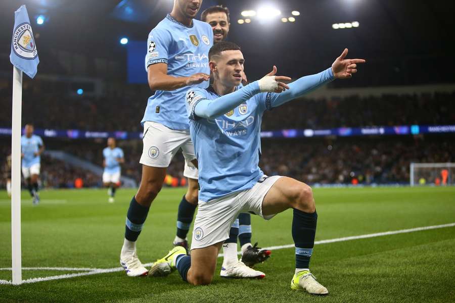 Foden abriu caminho da vitória do City no Etihad Stadium