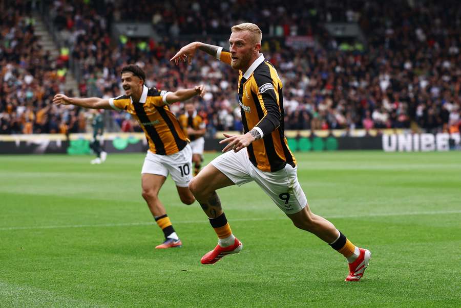 McBurnie has impressed for Hull City this season McBurnie has impressed for Hull City this season