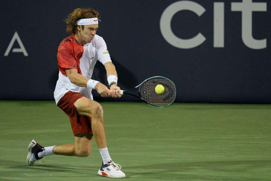 Andrey Rublev à Washington.