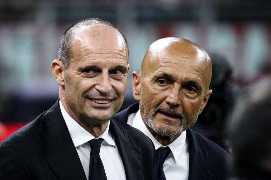Massimiliano Allegri e Luciano Spalletti