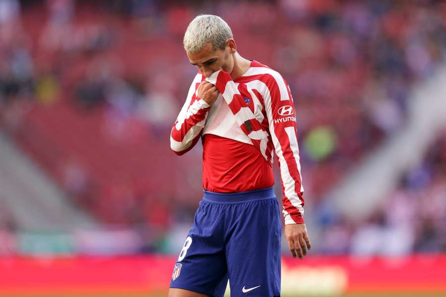Antoine Griezmann se svezl s mizernou formou Atlétika.
