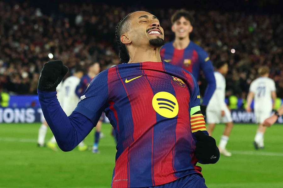 Raphinha não joga pela Copa do Rey