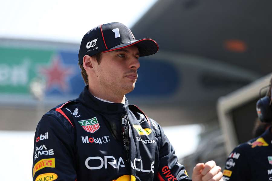 Max Verstappen au Grand Prix de Chine samedi.