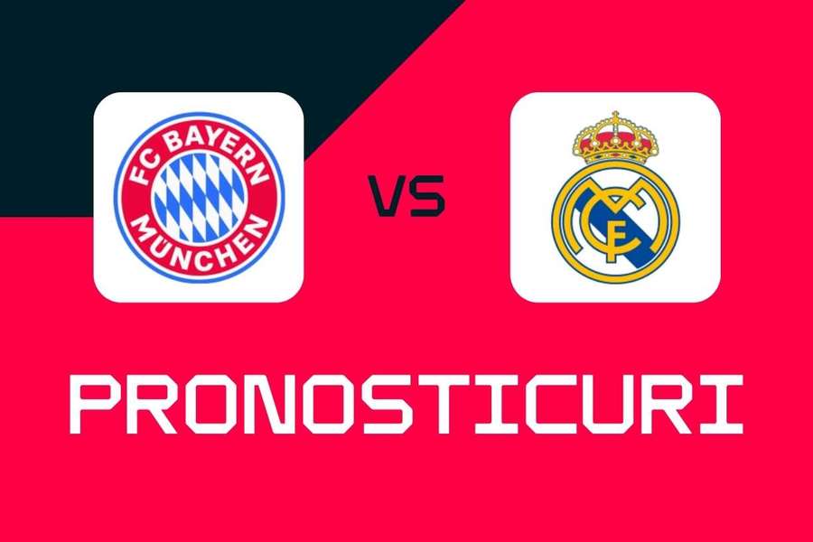 Bayern Munchen - Real Madrid: Pronosticuri, cele mai bune pariuri și cote (Champions League) Bayern Munchen - Real Madrid: Pronosticuri, cele mai bune pariuri și cote (Champions League)