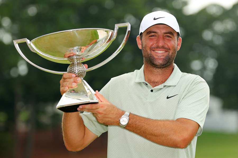 Last year, Scottie Scheffler won the TOUR Championship for the first time by four shots over Collin Morikawa.