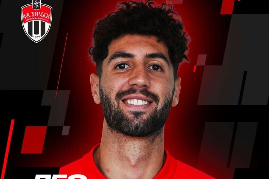 Léo Andrade já com as cores do Khimki