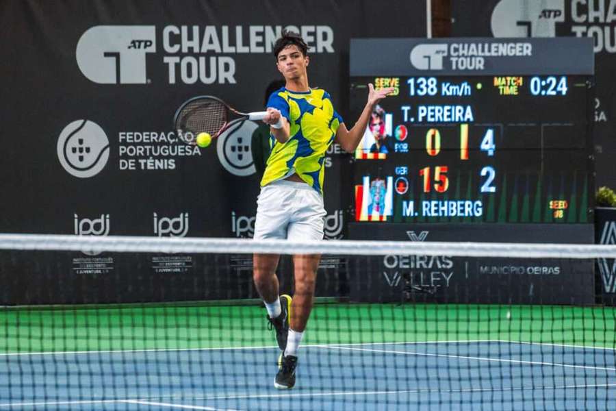 Tiago Pereira perdeu com o sérvio Dusan Lajovic