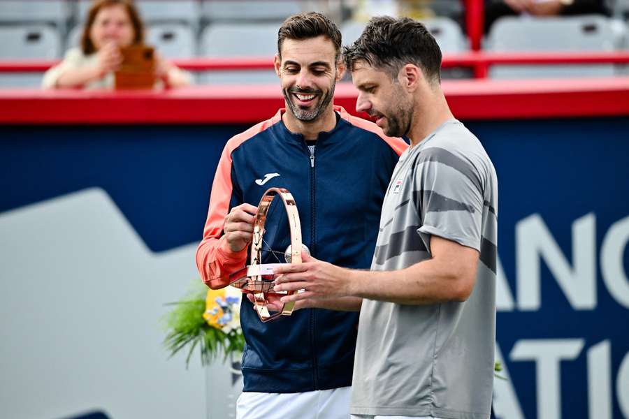 Marcel Granollers junto a Horacio Zeballos