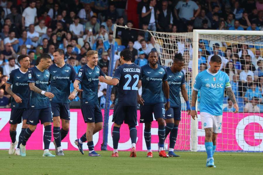 Lazio sealed a fine win at Napoli