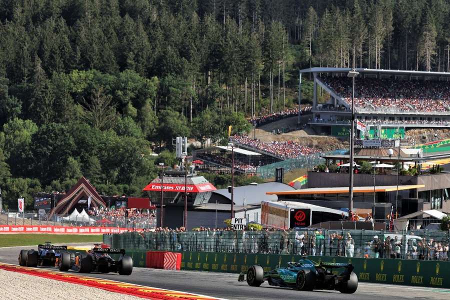 Het circuit van Spa-Francorchamps krijgt volgend jaar een sprintrace