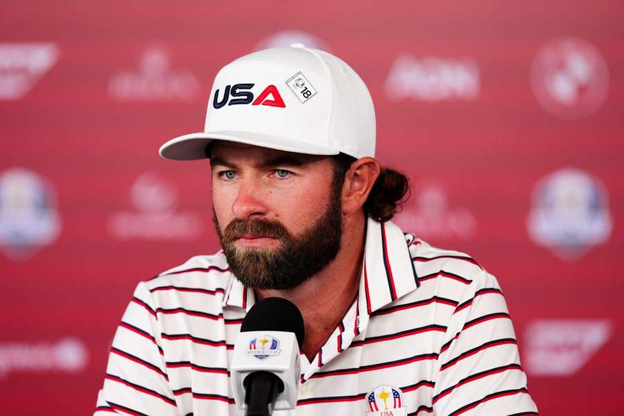 Cameron Young speaks ahead of the Ryder Cup