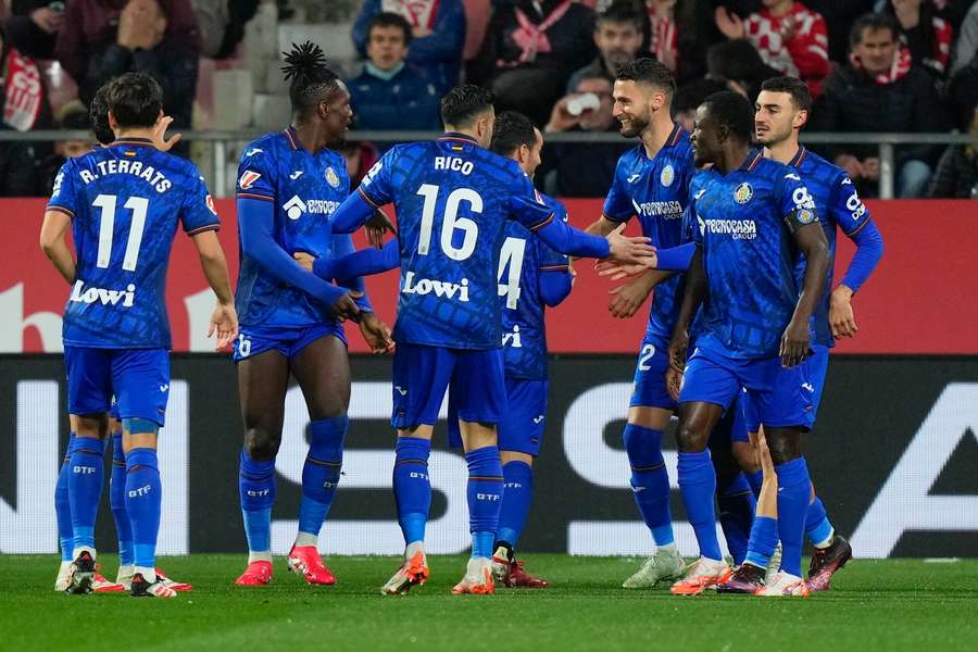 Getafe claimed a great win at Girona
