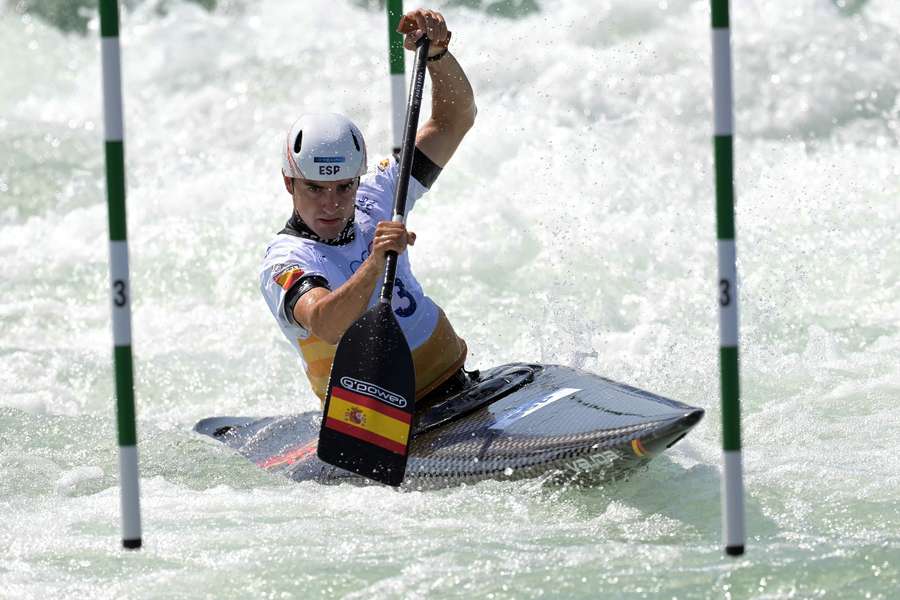 Miquel Travé consigue xx en C1 slalom