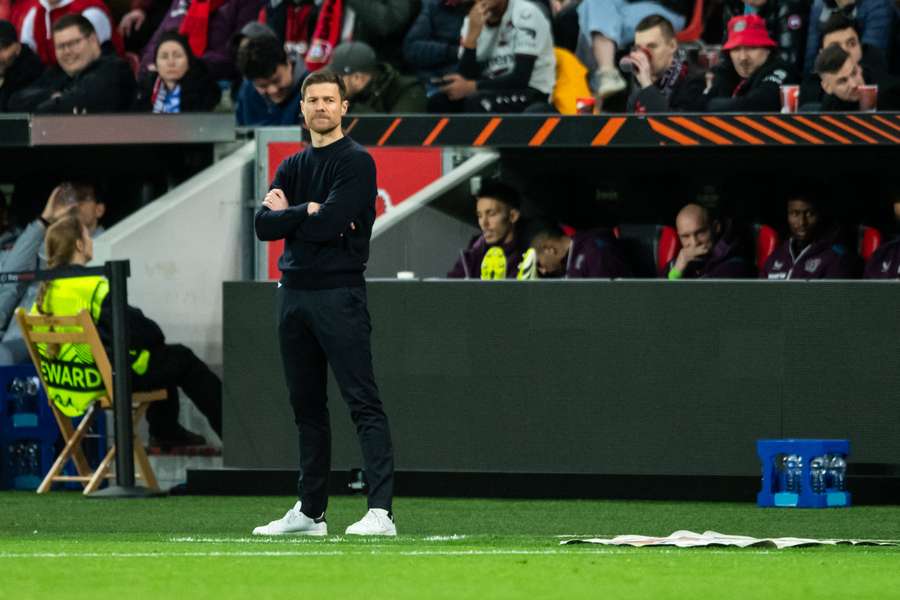 Xabi Alonso, entrenador del Leverkusen