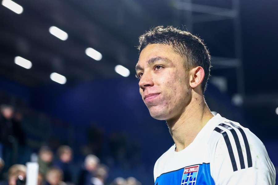 Filip Krastev plays for Zwolle in the Netherlands