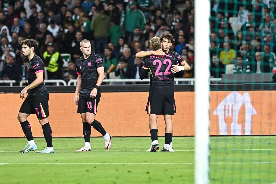 João Félix em destaque ao serviço do Chelsea