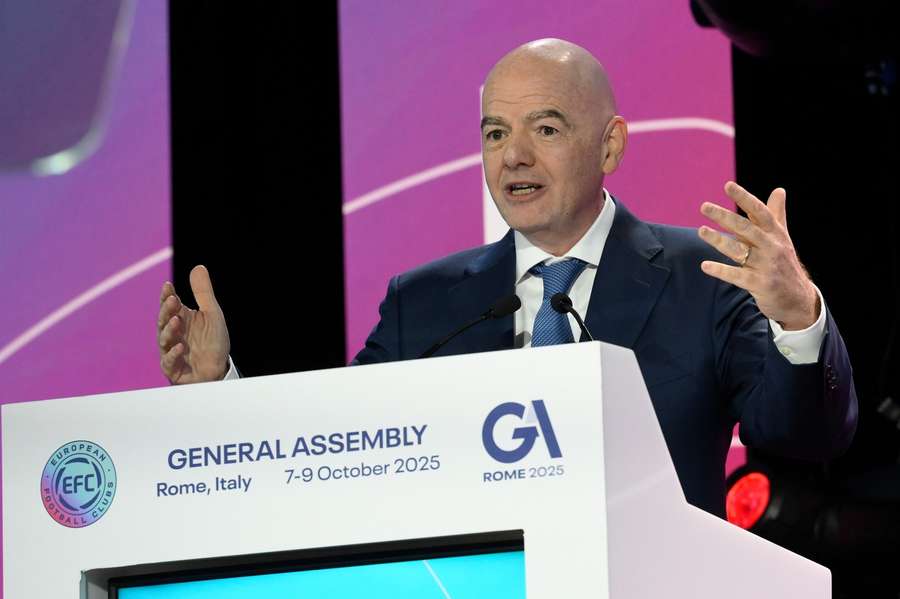 Infantino, presidente da FIFA