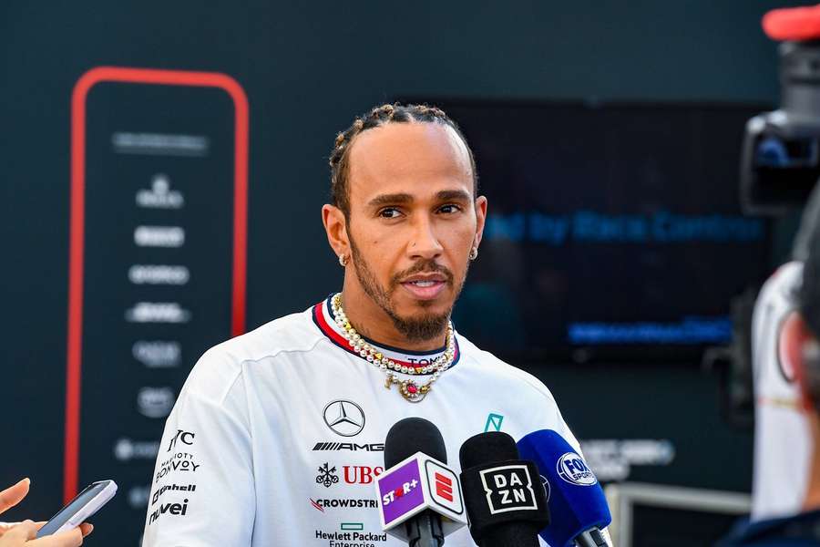 Hamilton denied that he or his management approached Horner
