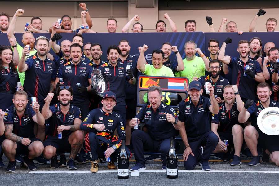 A Red Bull ainda está a celebrar o título