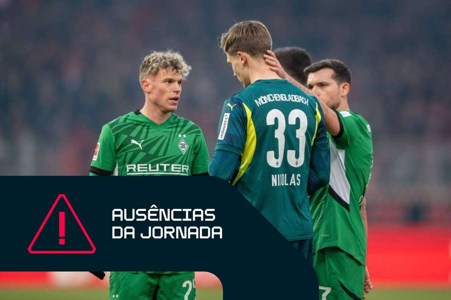 Moritz Nicolas falha jogo do Borussia Mönchengladbach