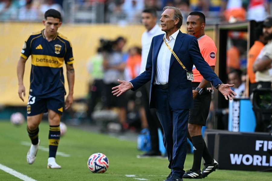 Miguel Ángel Russo, treinador do Boca Juniors Miguel Ángel Russo, treinador do Boca Juniors