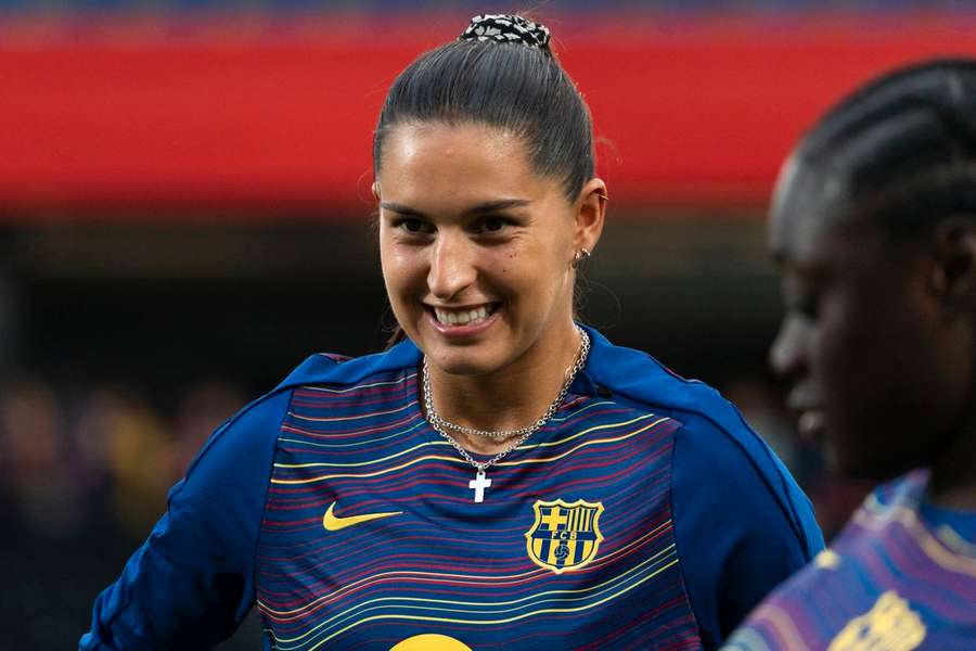 Kika em destaque no Barcelona