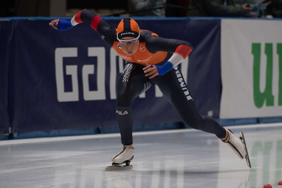 Leerdam in actie op het kampioenschap